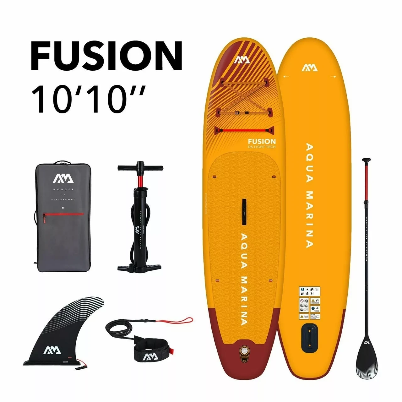 Доска SUP Board надувная (Сап Борд) Aqua Marina Fusion 10.10 (330см)