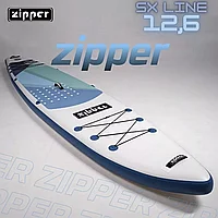 Доска SUP Board надувная (Сап Борд) Zipper Sx Line 12,6' (384см) Touring Blue