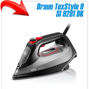 Утюг Braun TexStyle 9 SI 9281 BK