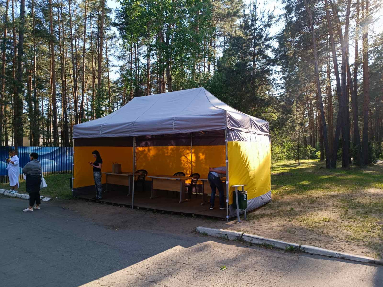 Палатка-шатер ,трансформер размер 3х6 м (цвет любой) - фото 8 - id-p84791370