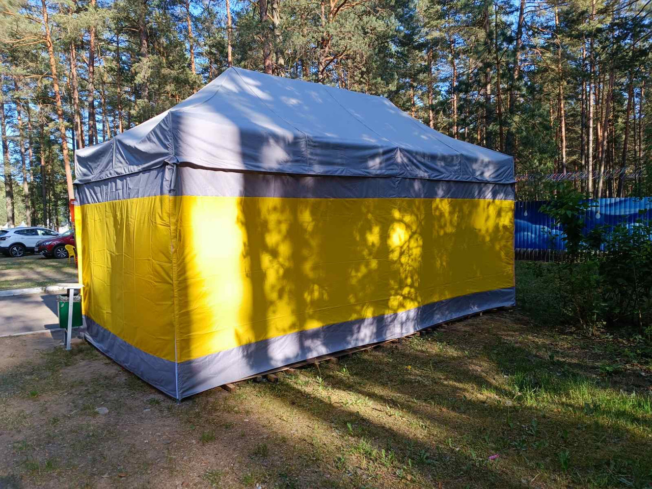 Палатка-шатер ,трансформер размер 3х6 м (цвет любой) - фото 10 - id-p84791370
