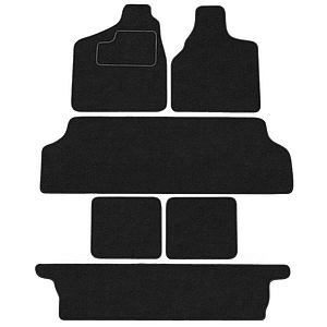 Коврики ВОРСОВЫЕ в салон Chrysler Voyager III, IV (95-08) (3 ряда) (Польша, эконом)