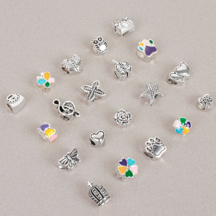 Набор для создания украшений в стиле Pandora. Браслеты и ожерелья. Шкатулка в подарок!!! - фото 6 - id-p208123258