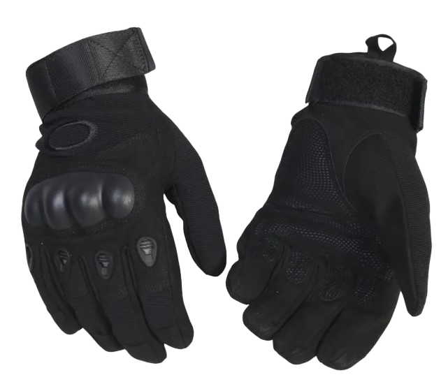 Перчатки защитные тактические черные - фото 1 - id-p208117771
