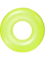 Круг надувной Неон с перламутровым блеском желтый, зеленый
