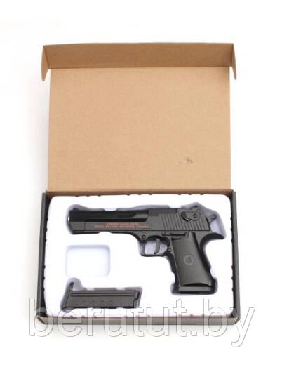 Детский пневматический пистолет металлический C.20+ (Desert Eagle) - фото 5 - id-p181290460