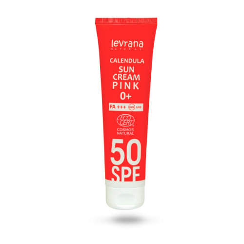 Солнцезащитный крем для лица и тела «Календула» SPF 50 Pink 0+, Levrana, 100 мл - фото 1 - id-p208135518