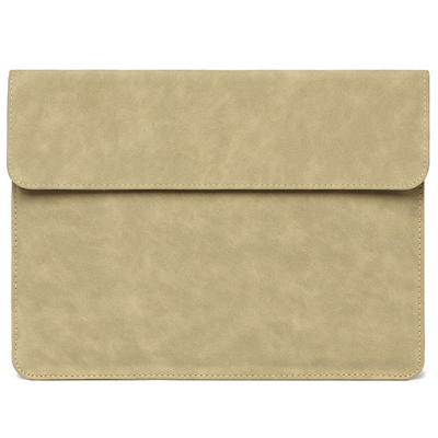 Чехол конверт для ноутбука из Эко-замши DDC Sleave Case 16" горчичный для Apple MacBook Pro 16 M1 2021 - фото 2 - id-p208139905