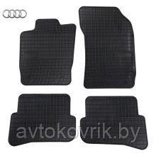 Коврики Audi A1 (8X) от 2010 - 2018 в салон резиновые Frogum (Польша) - 4 шт.