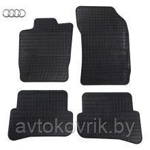 Коврики Audi A1 (8X) от 2010 - 2018 в салон резиновые Frogum (Польша) - 4 шт.