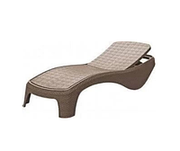 Шезлонг Keter Atlantic sun lounger капучино