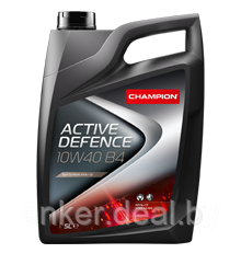 Champion Active Defence 10W40 B4 5л полусинтетическое моторное масло - фото 1 - id-p208010928