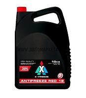 Антифриз (красный) red X-FREEZE 10 кг