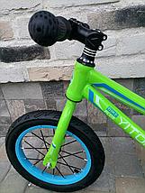 Детский беговел (велобег) с надувными колесами LW-021, фото 2