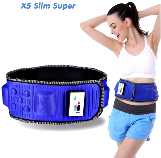 Массажер - пояс X5 Slim Super для похудения и коррекции фигуры, нагревание, магнитотерапия, вибромассаж