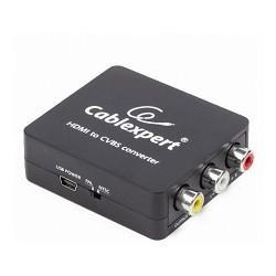 Cablexpert (DSC-HDMI-CVBS-001) Конвертер HDMI - RCA, Cablexpert, HD19Fx3RCA, HDMI - 3xRCA (1x video, 2x audio) - фото 1 - id-p208156101