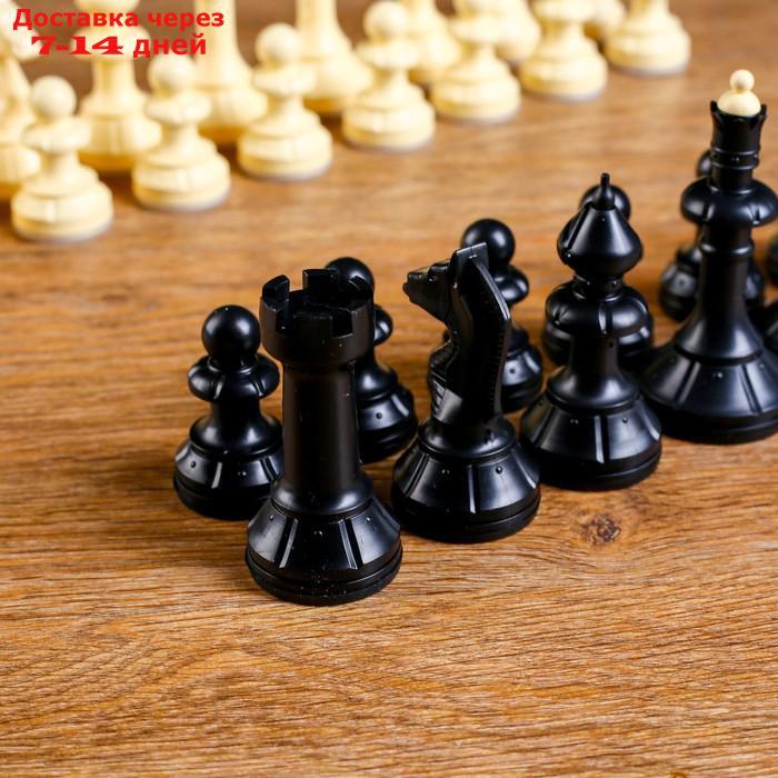 Шахматные фигуры "Айвенго" обиходные (без доски, высота король h=10,5 см) - фото 2 - id-p208102128