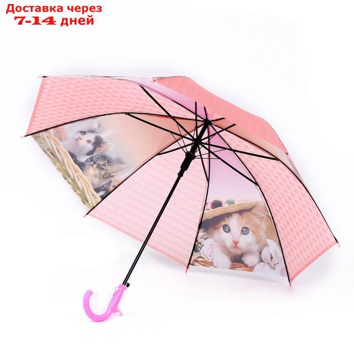 Зонт детский 3Д "Модная кошечка", D=80 см - фото 9 - id-p208102153