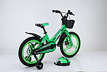 Детский велосипед Delta Prestige D 18" + шлем 2023 (зеленый) магниевая рама, вилка и литые колеса, фото 3