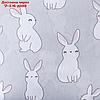 Постельное белье Этель 1,5 сп Cute rabbit 143х215 см, 150х214 см, 50х70 см -1 шт, фото 3