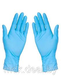 Перчатки медицинские нитриловые голубые Matrix 100шт S