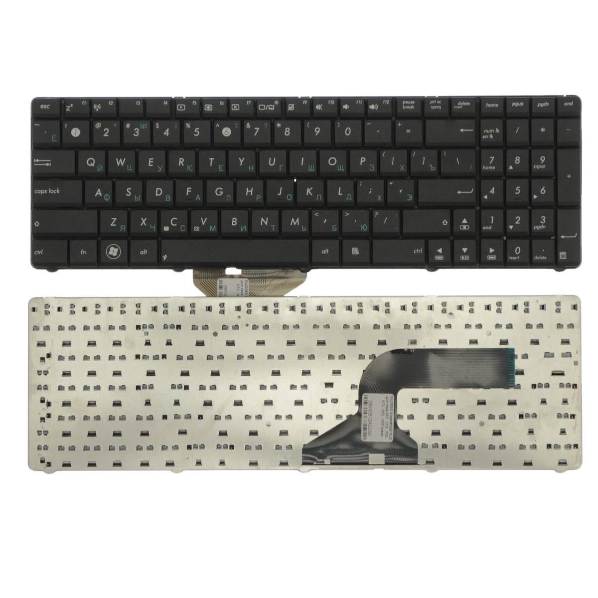 Клавиатура для ноутбука Asus F50SV-X1 F50Z F55A F55C черная - фото 2 - id-p135119428