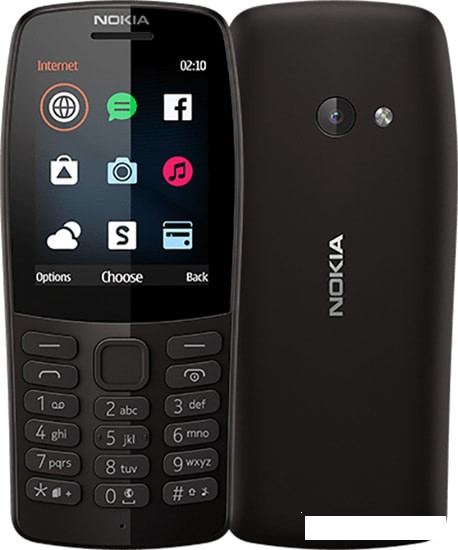 Мобильный телефон Nokia 210 (черный) - фото 1 - id-p208163411