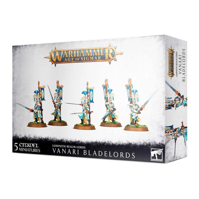 Warhammer: Владыки Царства Люминет: Владыки Клинков Ванари / Lumineth Realm-lords: Vanari Bladelords (арт.