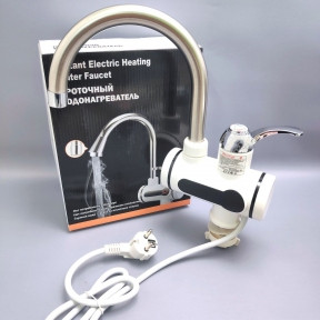 Проточный электрический водонагреватель Instant Electric Heating Water Faucet NEW RX-001 Матовый - фото 1 - id-p156277504