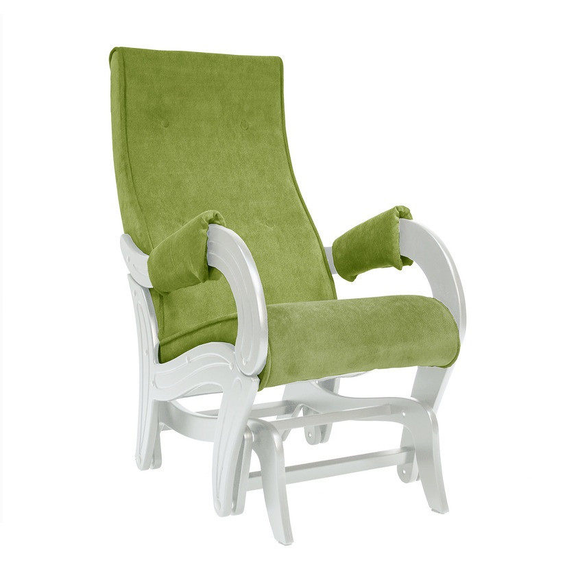 Кресло-глайдер Модель 708 Verona Apple green сливочный