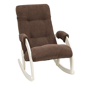 Кресло-качалка Модель 67 Verona Brown сливочный