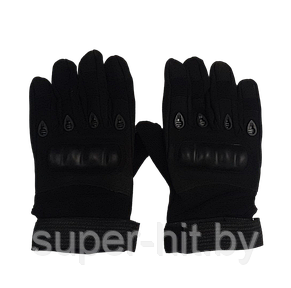 Перчатки защитные тактические черные, фото 2
