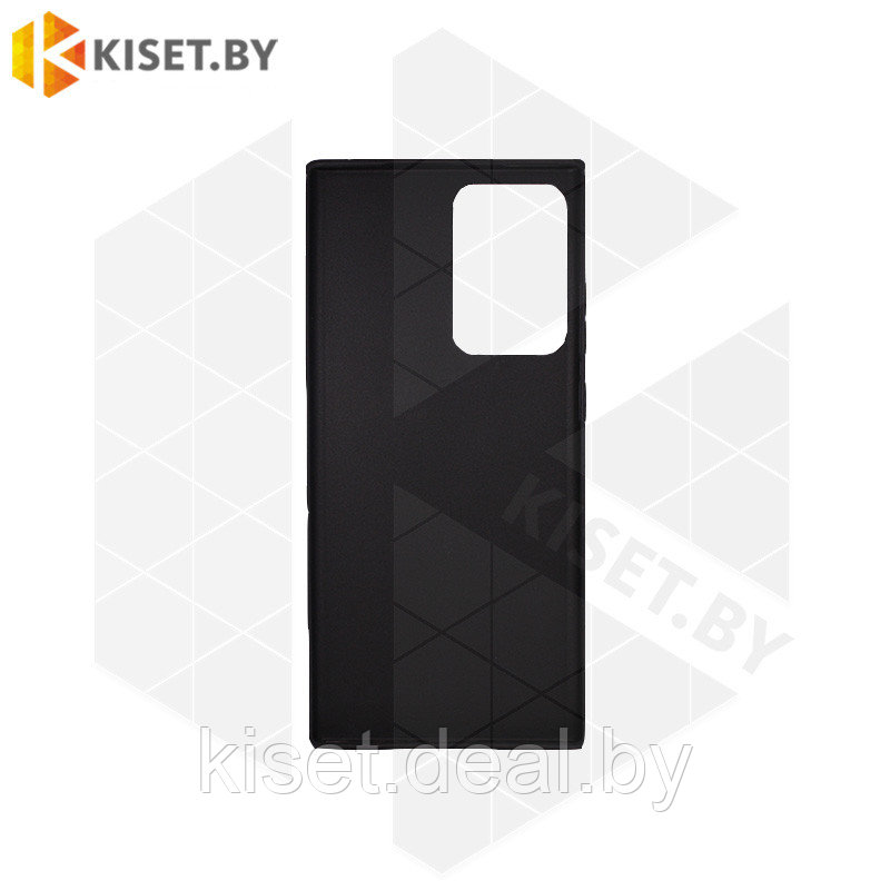 Силиконовый чехол KST MC для Samsung Galaxy Note 20 Ultra черный матовый - фото 2 - id-p208168398