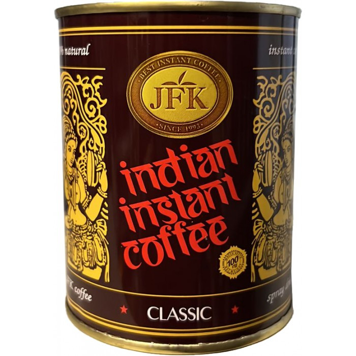 Кофе индийский растворимый (JFK Classic Instant coffee), 100г