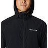 Куртка софт-шелл мужская Columbia Tall Heights™ Hooded Softshell чёрный, фото 4