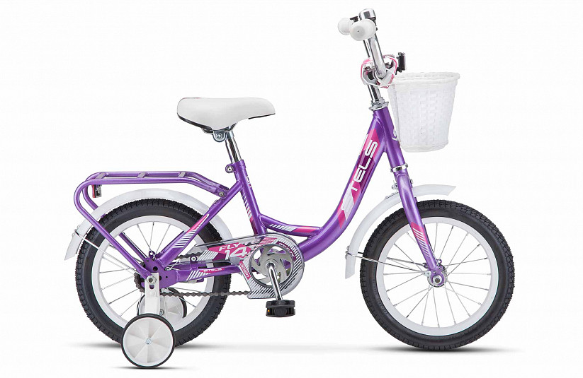 Велосипед детский Stels Flyte 14" Z011 сиреневый - фото 1 - id-p207903407
