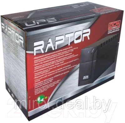 ИБП Powercom Raptor RPT-1000AP - фото 5 - id-p208171264