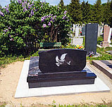 ПАМЯТНИК НА ДВОИХ С ГРАНИТОМ АМФИБОЛИТОМ В ИНДУРЕ, фото 2