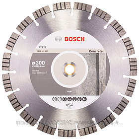 Алмазный круг Best for Concrete 300х20/25,4 мм BOSCH (2608602657)