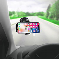 Автодержатель Hoco CA31 Suction Cup Car Holder универсальный с креплением на торпеду (Черный)