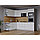 Кухня Интерлиния Мила Лайт 1,68х2,4 белый, фото 2