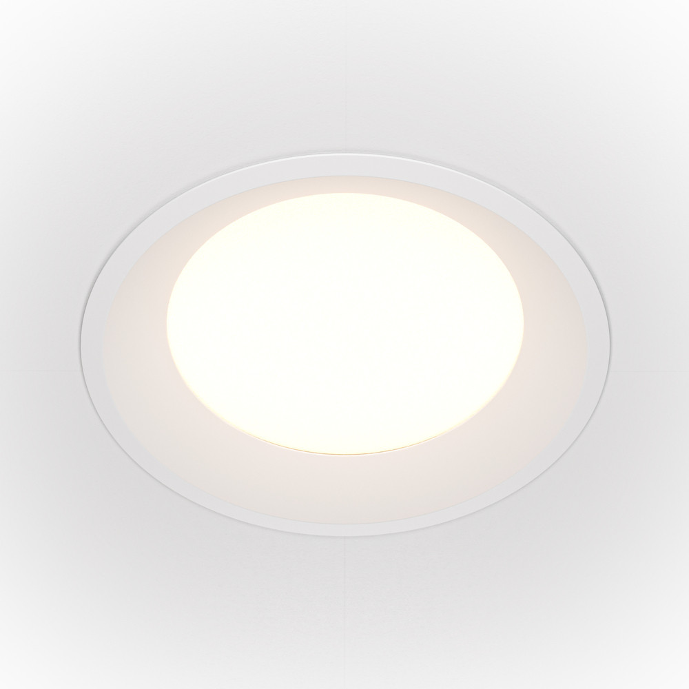 Встраиваемый светильник Okno 3000K 1x24Вт 100° IP44