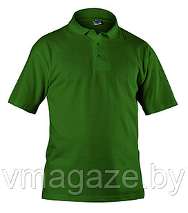 Рубашка поло-К (цвет темно-зеленый)