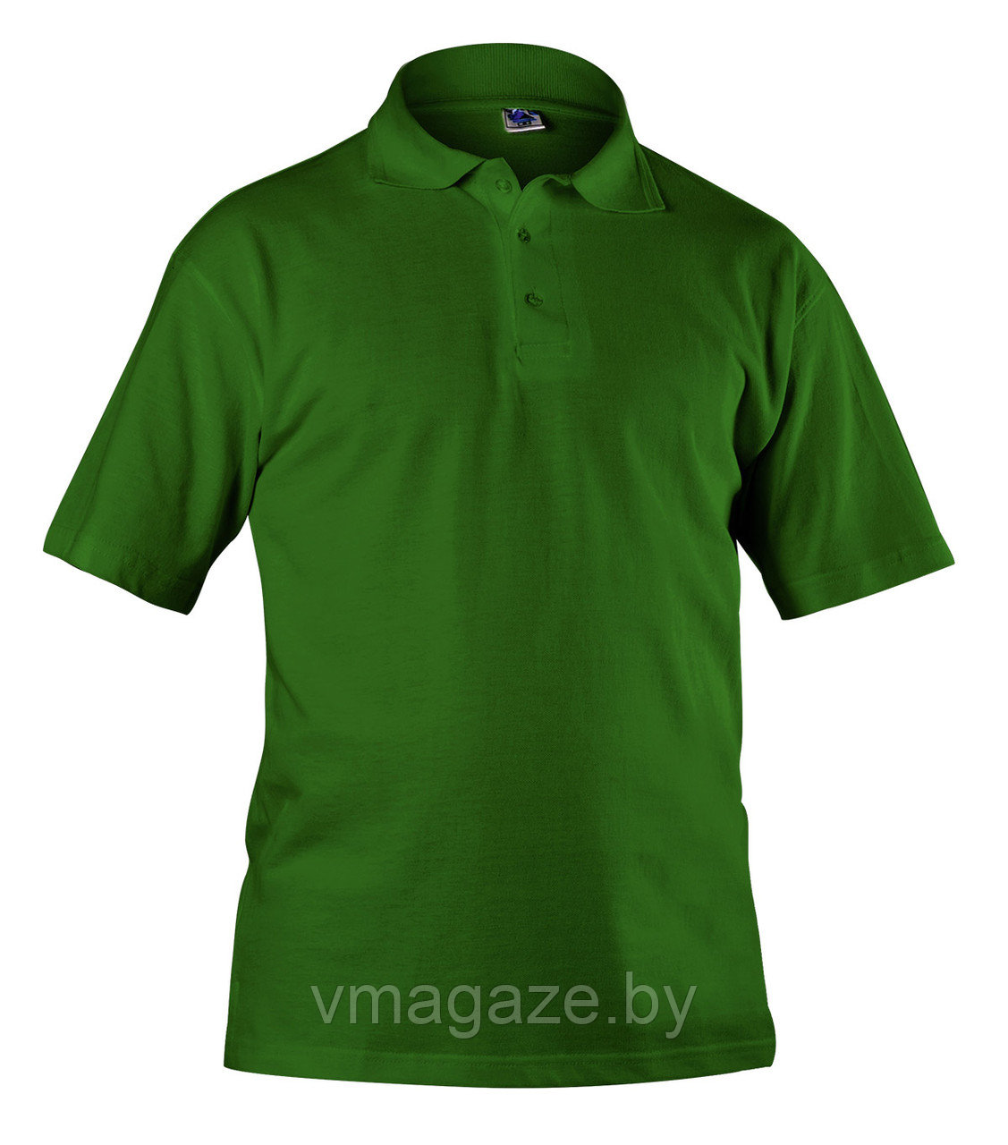 Рубашка поло-К (цвет темно-зеленый) - фото 1 - id-p208184245