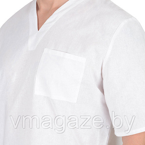 Костюм пекаря универсальный (блуза,брюки,фартук,колпак) - фото 3 - id-p208184340