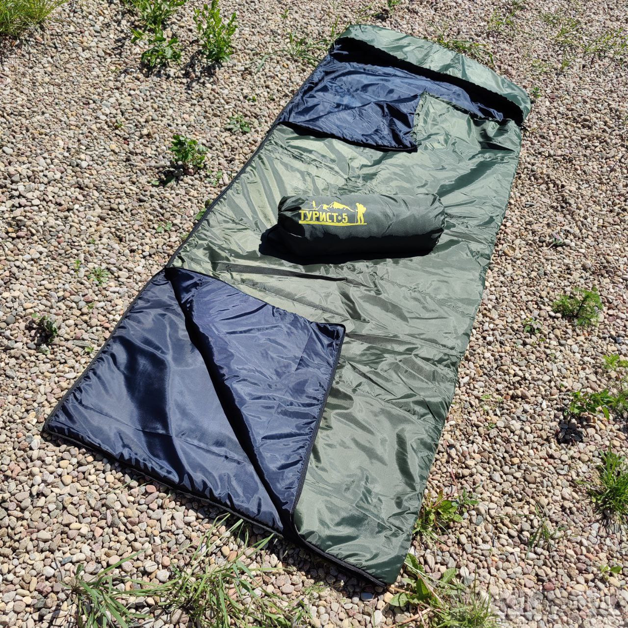 Спальный мешок с подголовником «Big Boy» одеяло Комфорт+ (210*85, до -5С) РБ, цвет Микс - фото 8 - id-p208184769