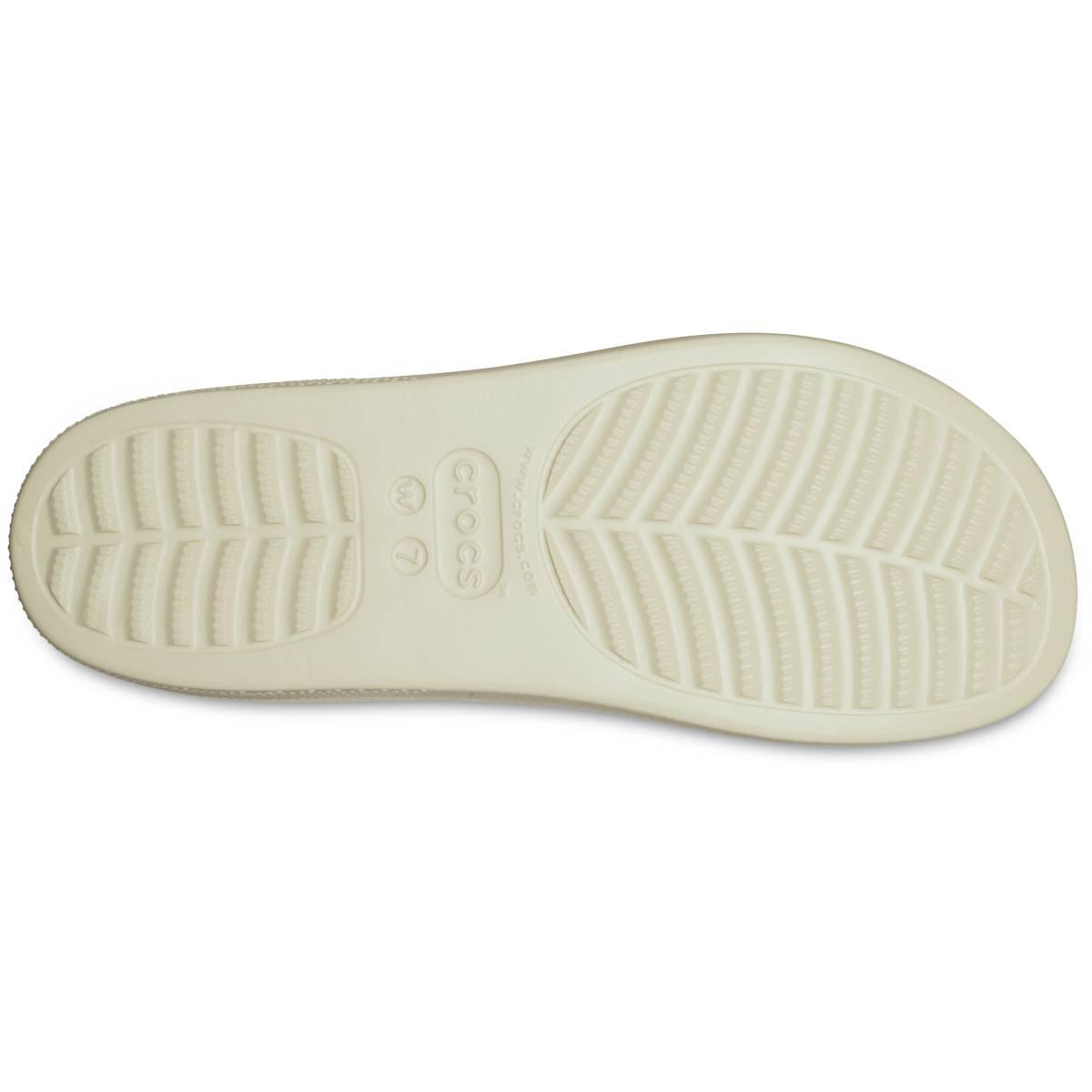 Шлепанцы женские Crocs Classic Platform Slide bone - фото 4 - id-p208184917