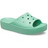 Шлепанцы женские Crocs Classic Platform Slide зеленый, фото 2