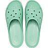 Шлепанцы женские Crocs Classic Platform Slide зеленый, фото 3