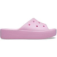 Шлепанцы женские Crocs Classic Platform Slide фламинго